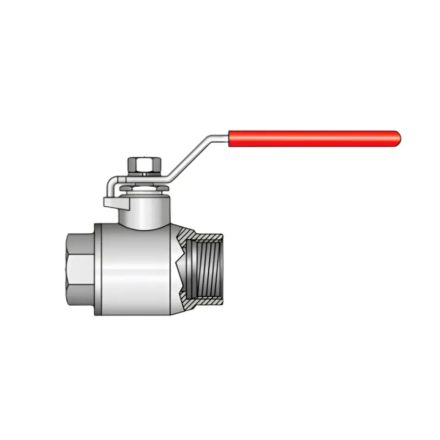 Straight-way ball valve Ri-Ri