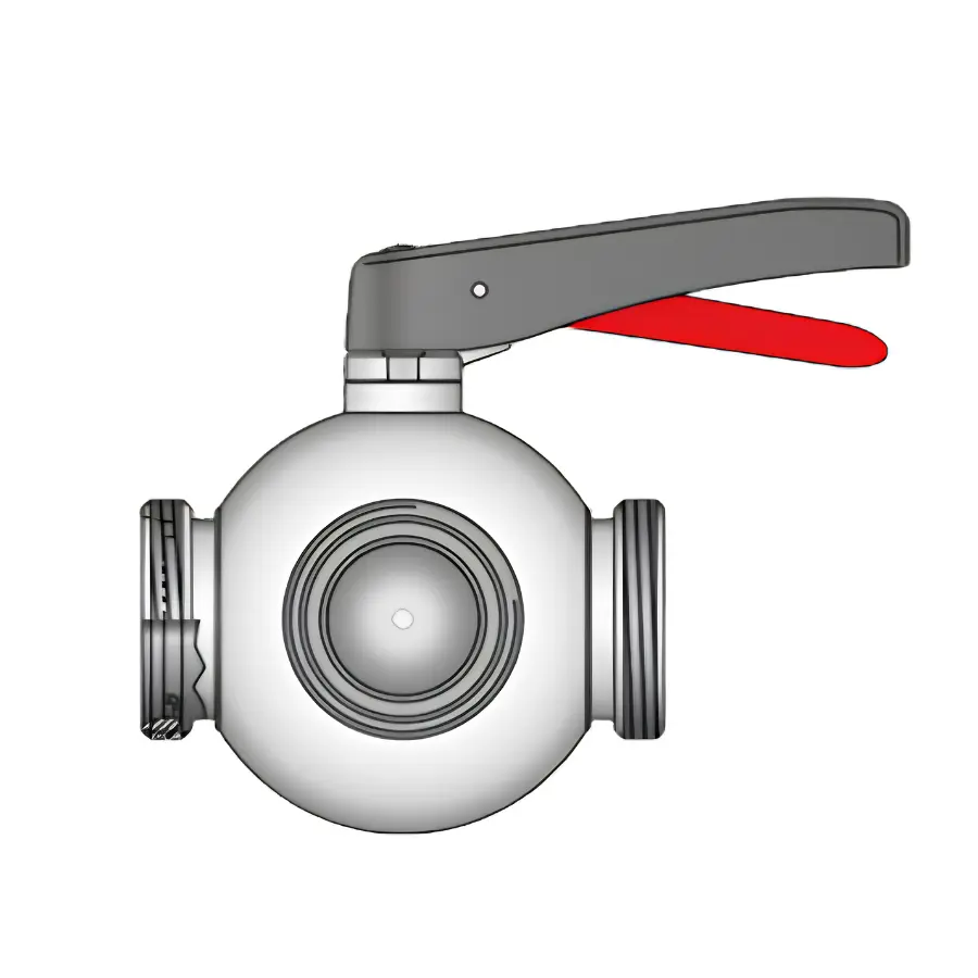 Three-way ball valve 4032 K/M-G-G