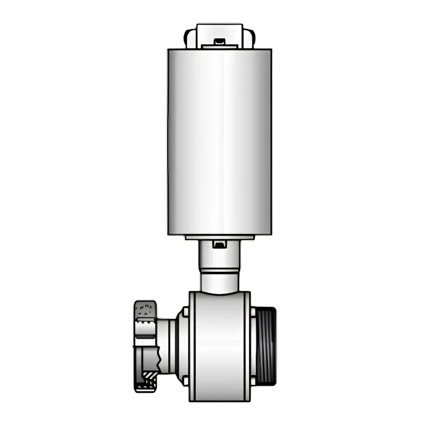 Straight-way ball valve 4122 K/M-G
