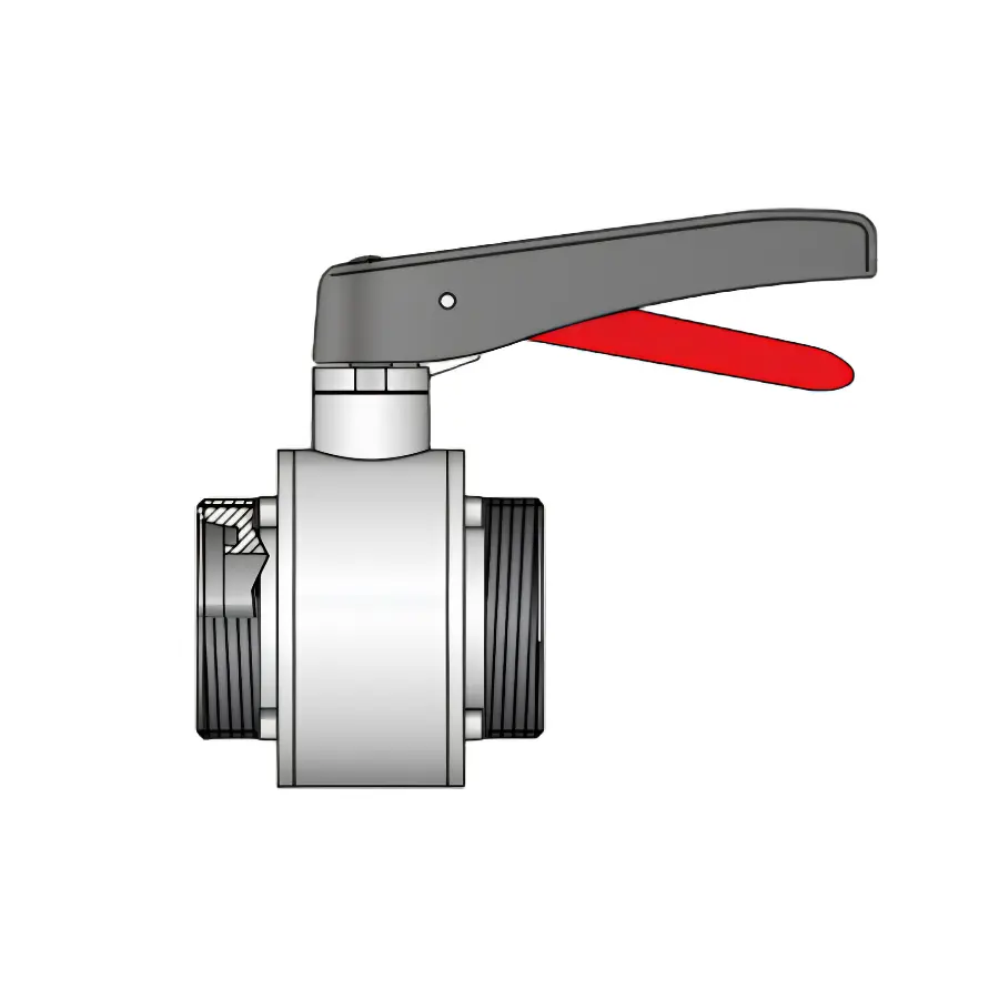 Straight-way ball valve 4021 G-G