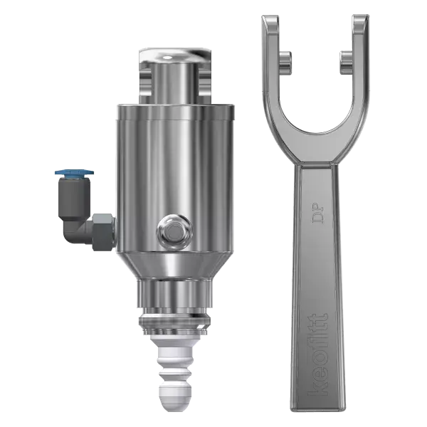 VALVE HEAD 4KAI TYPE N PTFE