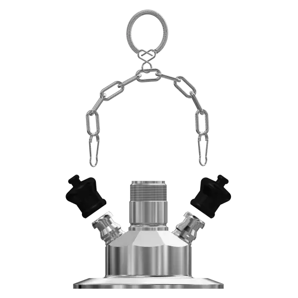 VALVE BODY W9 2" CLAMP