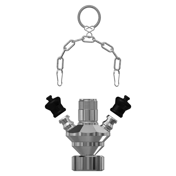 VALVE BODY W9 VARIVENT Ø50 1/2" CLAMP