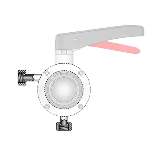 Straight-way ball valve 4062 S-S
