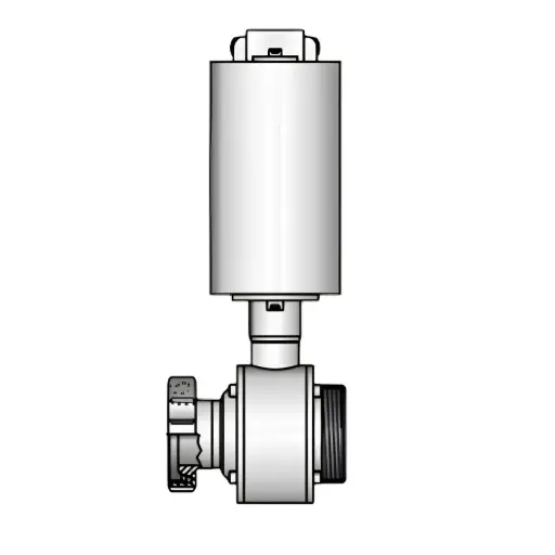 Straight-way ball valve 4122 K/M-G