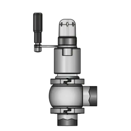Right-angle flow control valve 91XX S-S