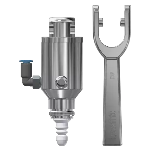 VALVE HEAD 4KAI TYPE N PTFE