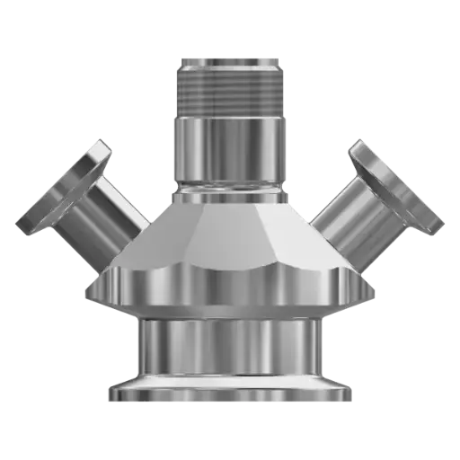 VALVE BODY W9 C1" ASME/DIN 1/2" CLAMP