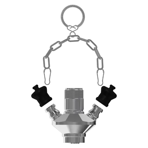 VALVE BODY W9 TYPE P 1/2" CLAMP