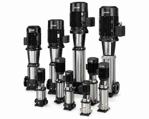 Máy bơm nhiều tầng trong đường ống